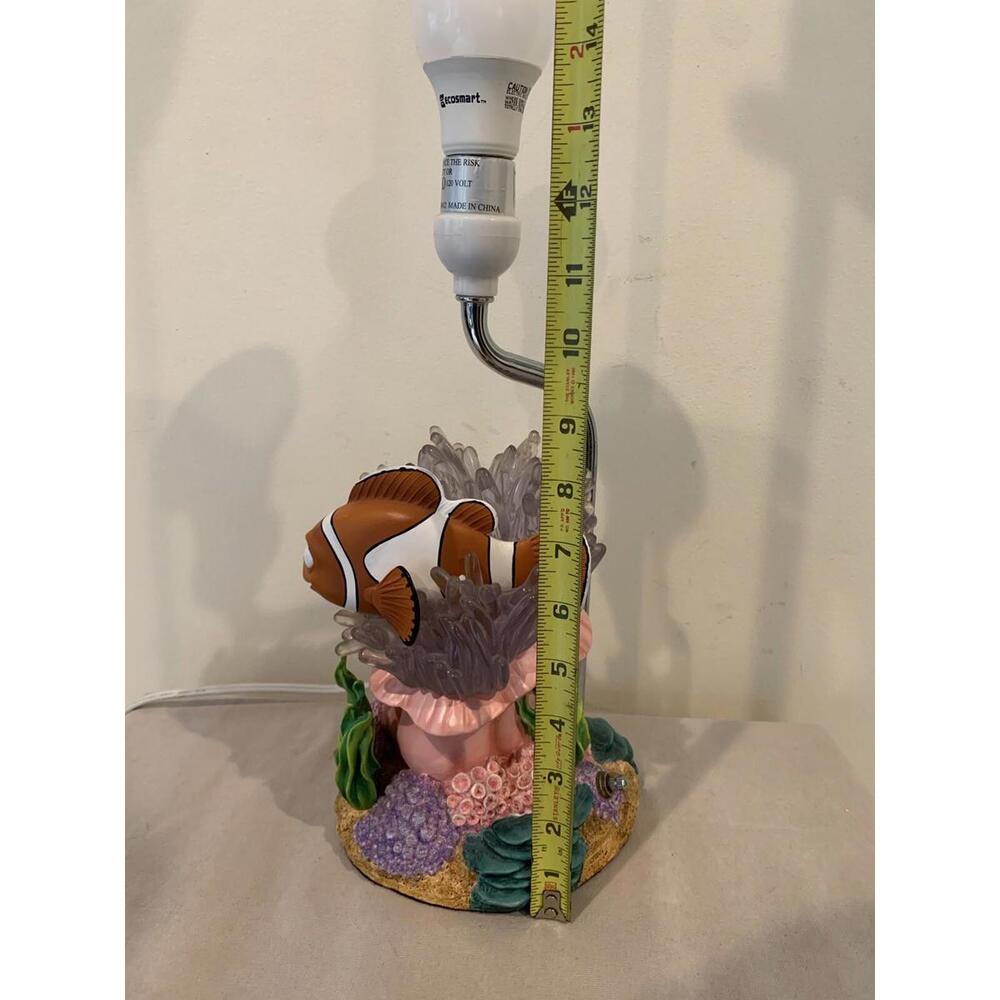 Finding Nemo Disney Store Pixar Table Lamp Missing Shade - Picture 15 of 15
